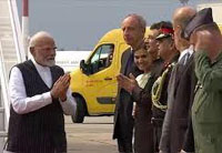 prime minister narendra modi arrives in poland next ukraine